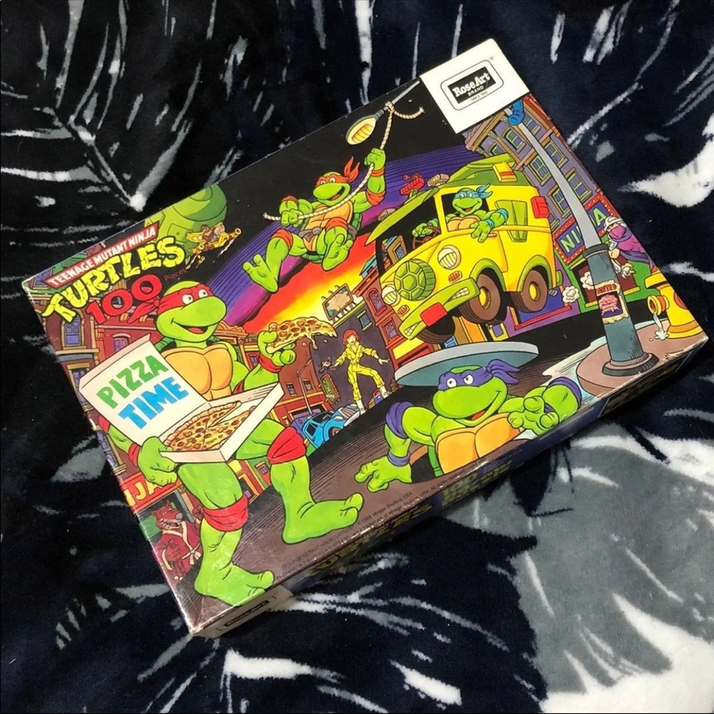 Vintage 90’s Ninja Turtles Puzzle